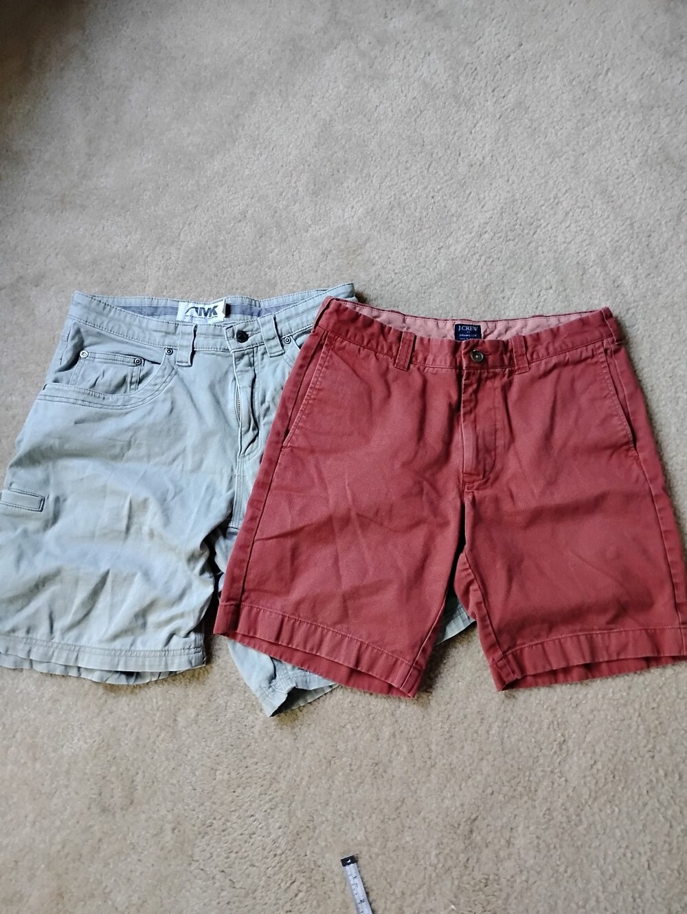 LOT 2x Mens Chino Shorts 31/32